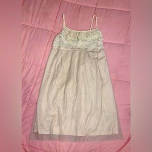 Anthropologie Lace Mini Dress